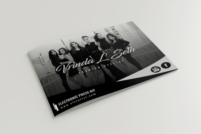 I will design interactive electronic press kit, media kit, epk