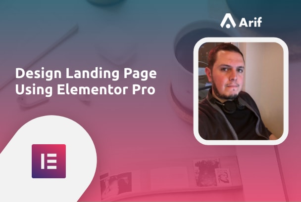 I will design landing page using elementor pro