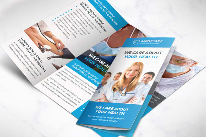 I will design medical, dental and pharmacy flyer and brochure