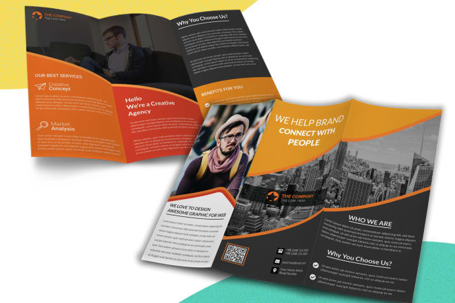 I will design professional brochure, flyer within 24hrs