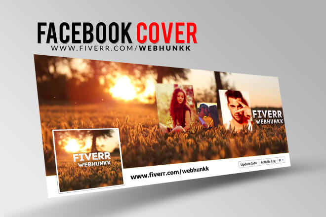 I will design professional facebook cover