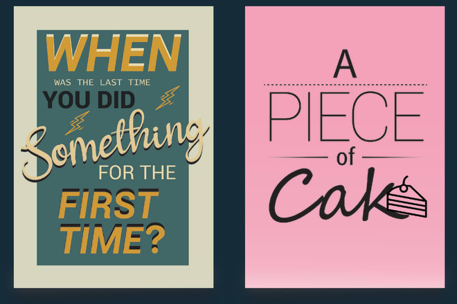 I will design quote pictures in different fonts creatively