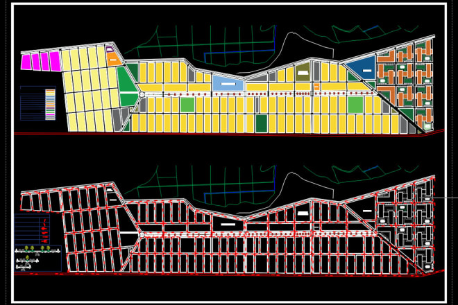 I will design residential subdivisions plan of land for your property