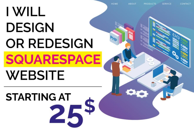I will design responsive squarespace website