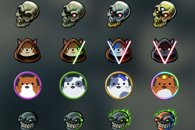I will design twitch loyalty or cheer badges