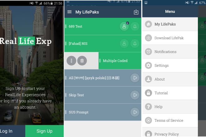 I will develop android app for you