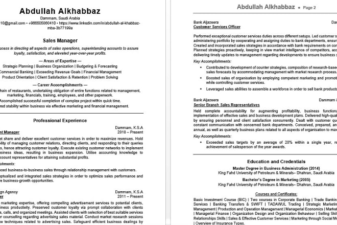 I will develop, design, and proofread your CV and cover letter