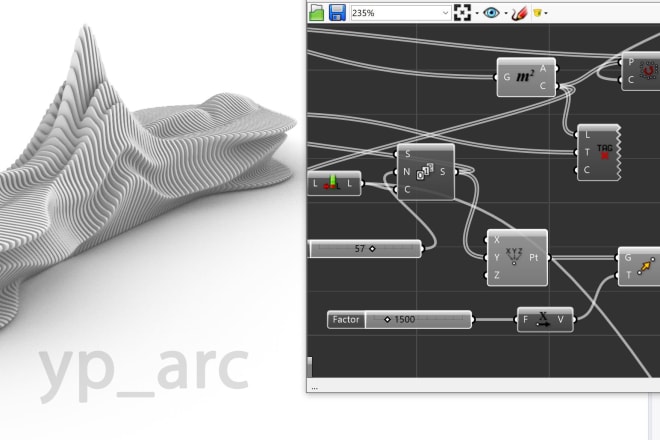 I will develop parametric model in grasshopper