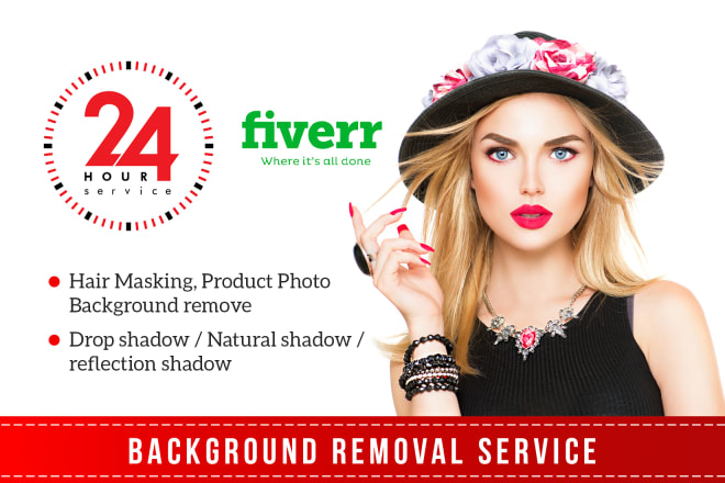 I will do 100 photos background removal in 24 hours