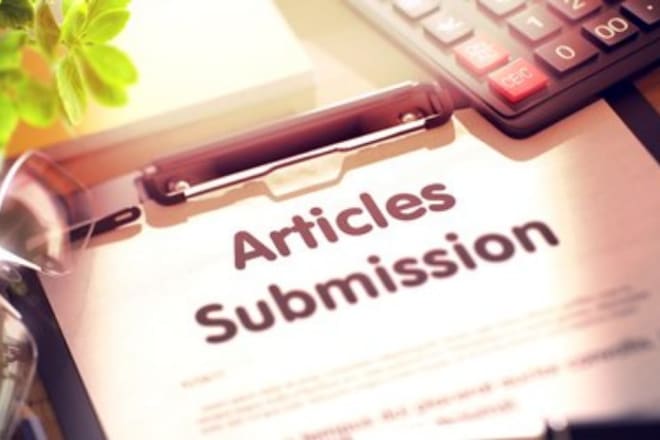 I will do 30 article submission in SEO backlink