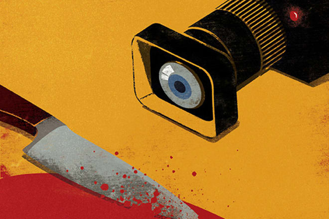 I will do a conceptual illustration for crime novels
