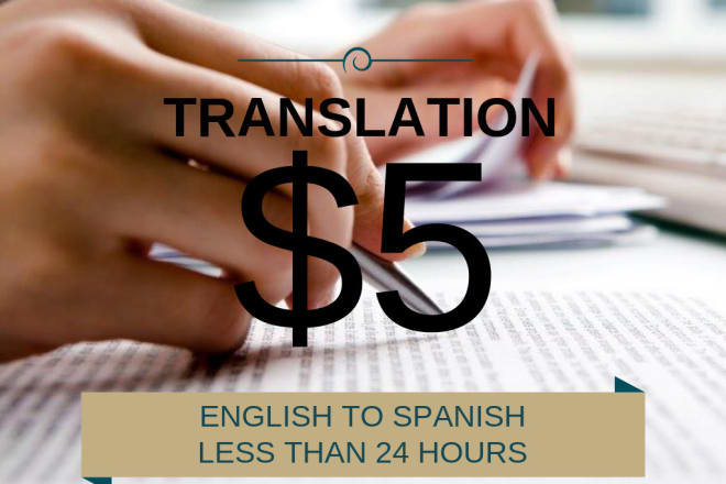 I will do a professional english to spanish translation