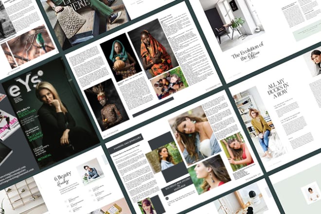 I will do amazing magazine,catalog design like a pro