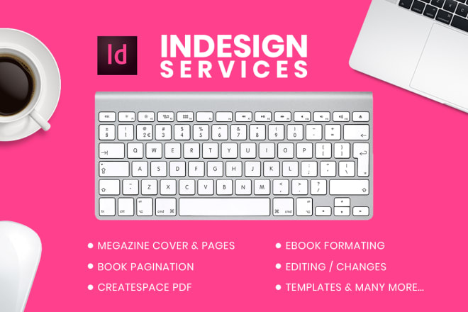I will do any adobe indesign project