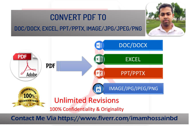 I will do any kind of file conversion, retype or convert ocr, pdf, scan to word