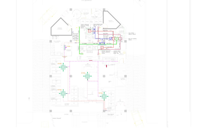 I will do any thing in 2d and 3d as well hvac design and drafting