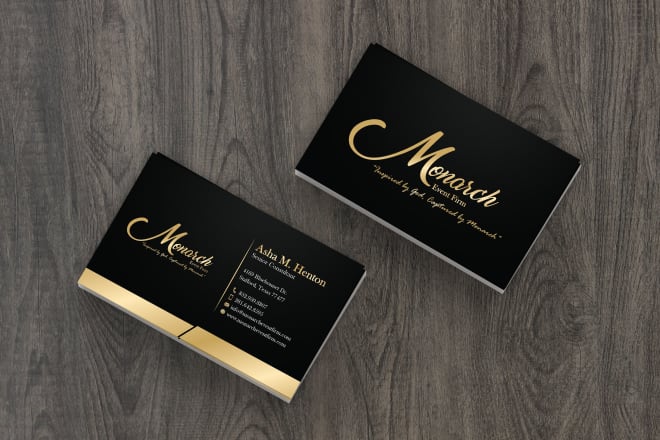 I will do business card design
