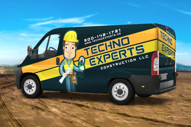 I will do creative vehicle wrap