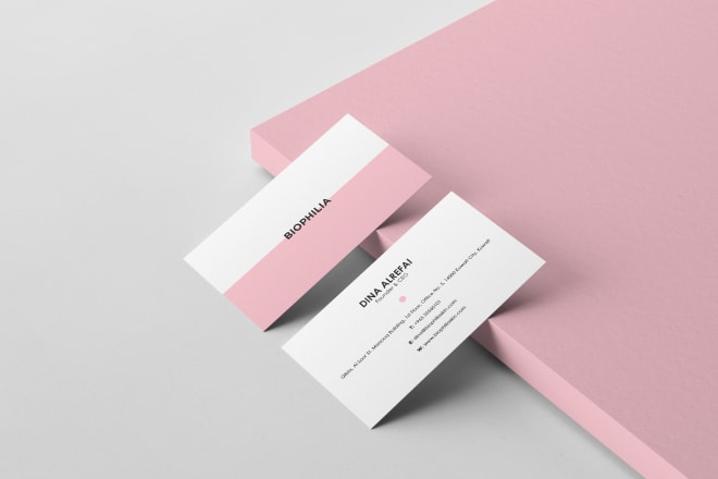 I will do custom business card business card design