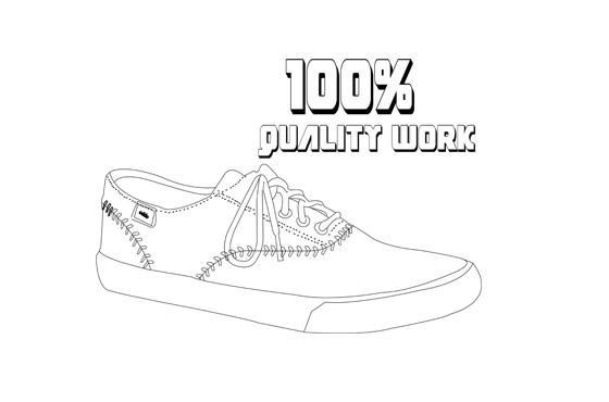 I will do draw line art vector line art illustration
