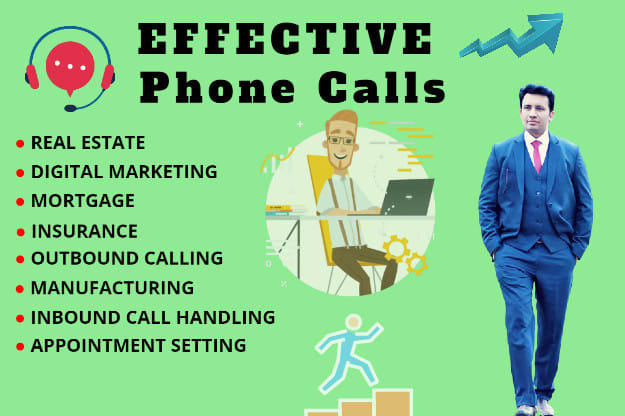 I will do effective cold calling or telemarketing of 100 calls