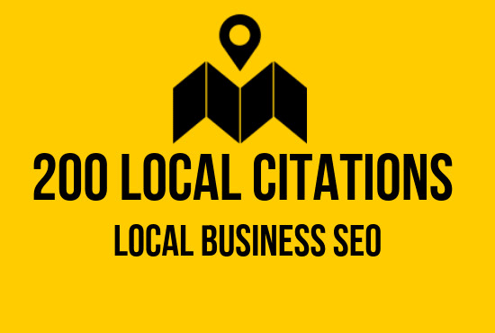 I will do high da live 200 local SEO citations for business