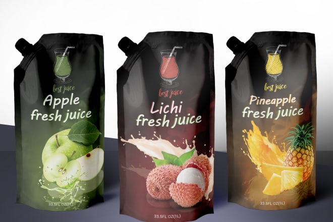 I will do label design for pouch, bag, packaging design