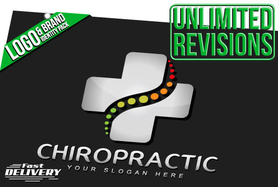 I will do logo 4 medical clinic healthcare orthopedic chiropractic