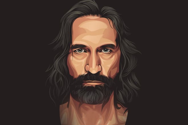 I will do making vector portrait for you
