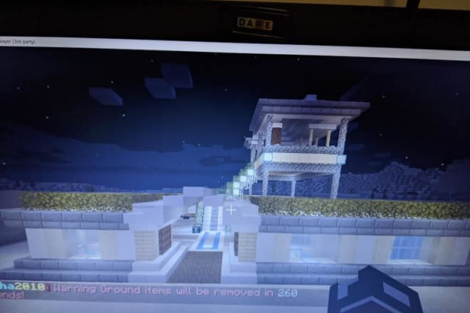 I will do minecraft server buildings