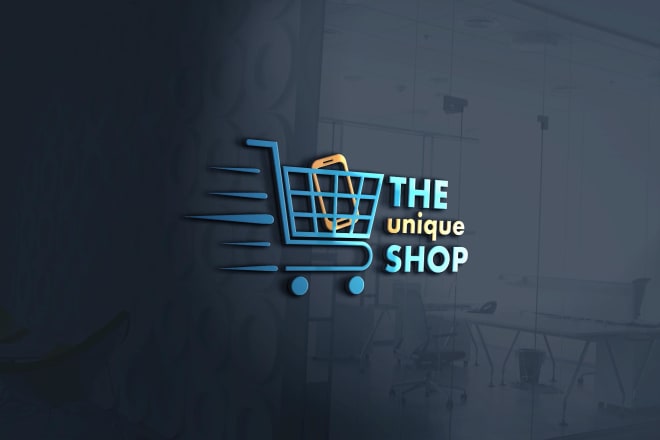 I will do minimalist shopify store logo design for you