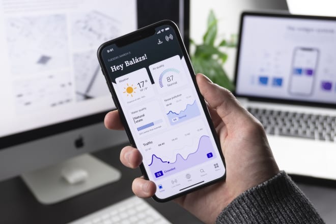 I will do mobile app development, app design for both android and ios