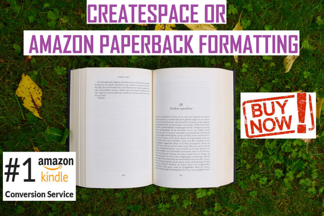 I will do paperback formatting for amazon KDP print