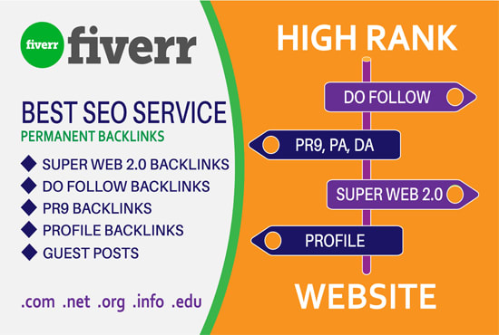 I will do permanent dofollow backlinks and contextual web 2 0 link building SEO service
