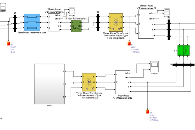 I will do projects on matlab simulink for electrical networks and systems