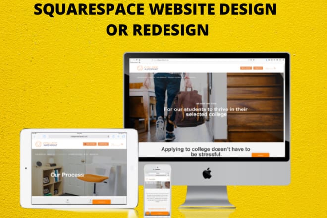 I will do squarespace website design or modern squarespace redesign