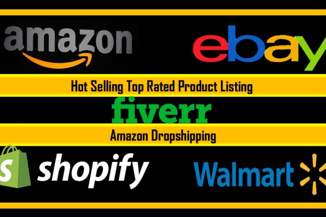 I will do walmart and amazon to ebay product listing