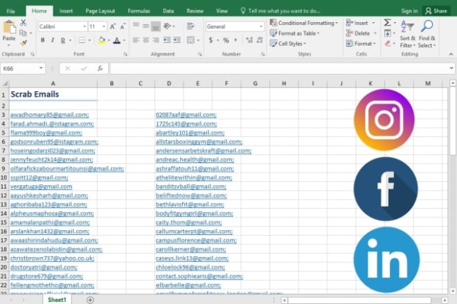 I will do web scrapping, email extractor from any website