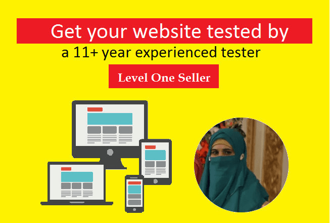 I will do website qa, website testing, get website tester services