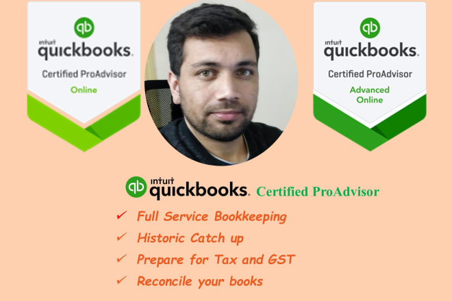 I will do your bookkeeping and reconciliation on quickbooks online