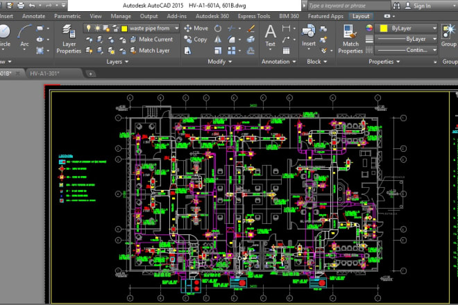 I will do your hvac design with cad design