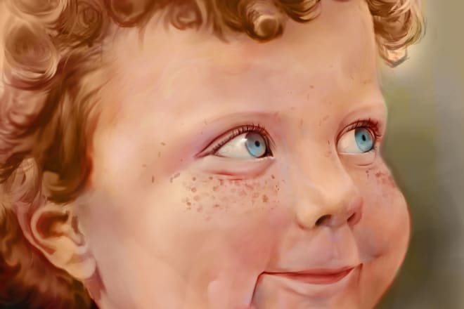 I will draw a hyper realistic portrait of your image