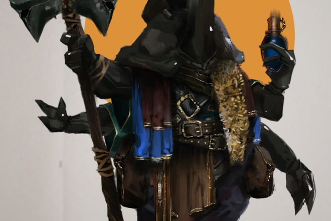 I will draw characters for your dnd game