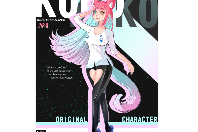 I will draw for you an anime art of you or your character