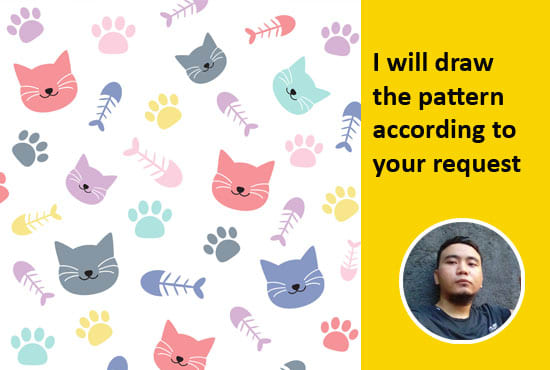 I will draw pattern according to your request