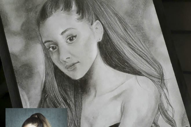 I will draw realistic portraits and caricatures