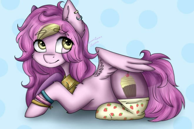 I will draw you my little pony oc
