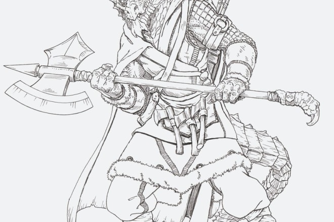 I will draw your characters from your role playing game