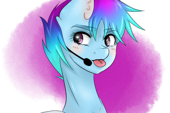 I will draw your my little pony and mlp equestria girl oc