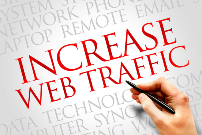 I will drive unique web traffic